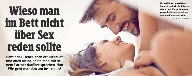 Podcast "Wie bekomme ich den Sex, den ich möchte?", Kleine Zeitung 03/24
